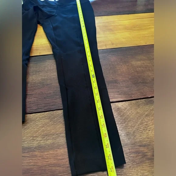 Women’s Small Black Anne Klein Pull On Black Trousers NWT - Picture 3 of 7